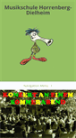 Mobile Screenshot of musikschule-horrenberg-dielheim.de