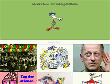 Tablet Screenshot of musikschule-horrenberg-dielheim.de